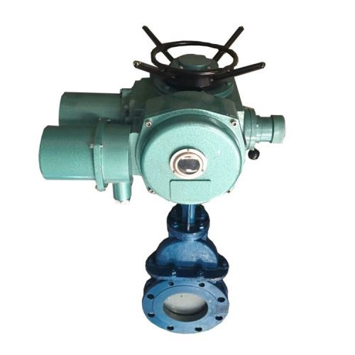 전동 나이프 게이트 밸브