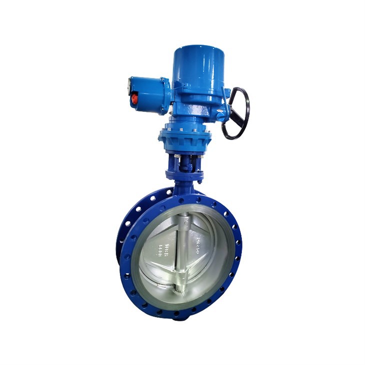 DN450 Flange Metal Seal Butterfly Valve