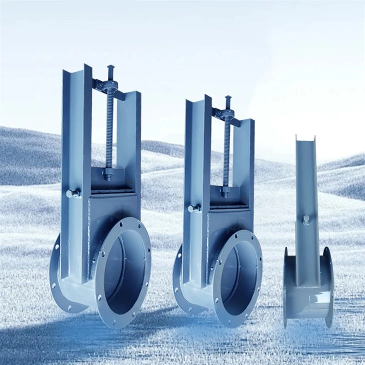 Round Casting Steel Knife Gate Valve