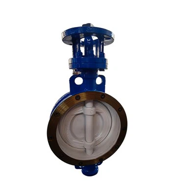 D342X 이중 편심 터빈 버터플라이 밸브