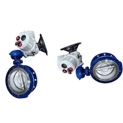 3개의 편심 금속 씰링 버터플라이 밸브