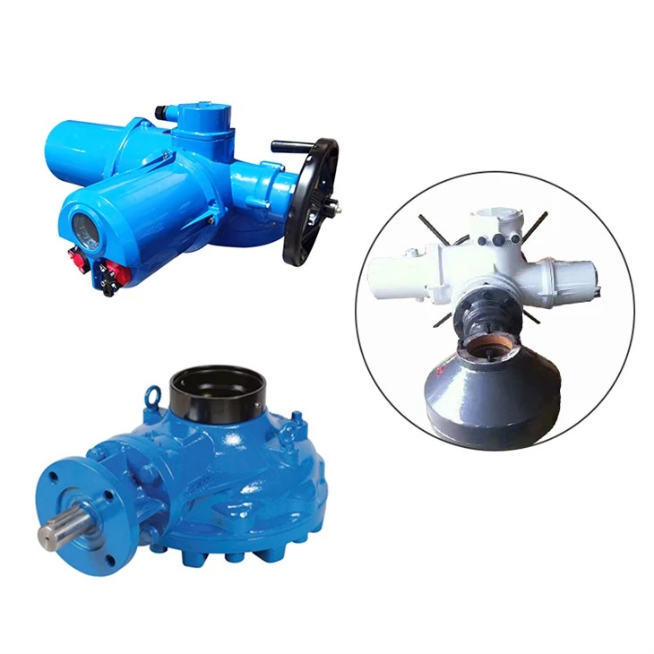 B Gear Reduction Multi-turn Electric Valve Actuator IP67