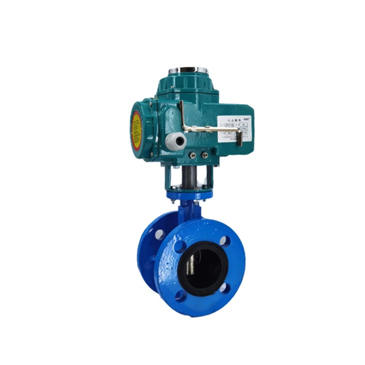 D941X-10C Flange Soft Seal Butterfly Valve