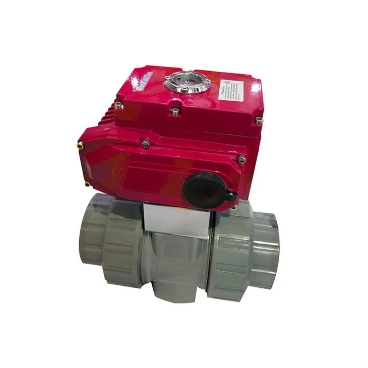 Electric Female Thread PVC Ball Valve