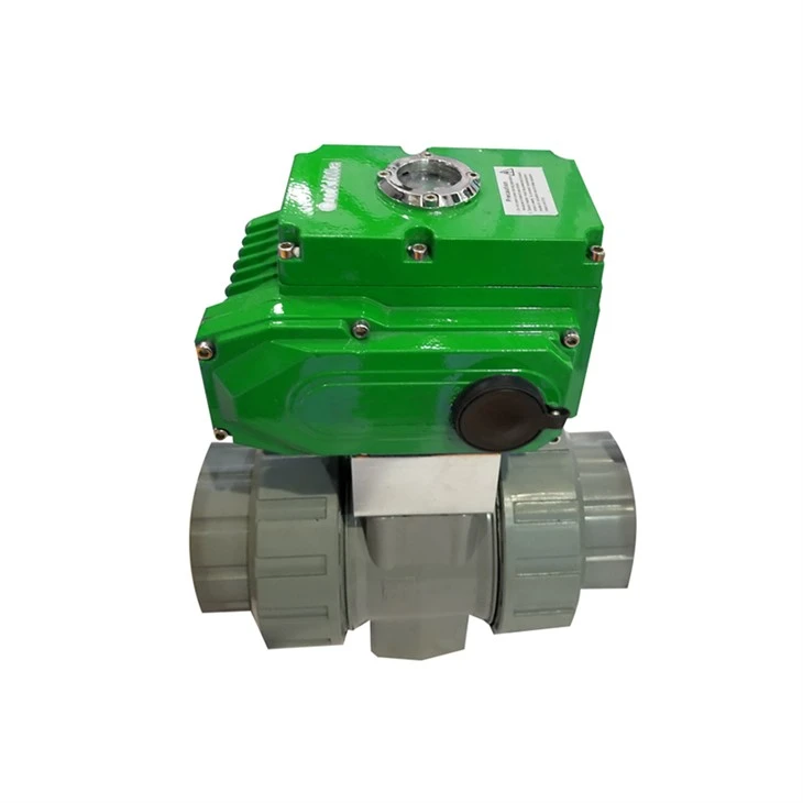 Electric Female Thread PVC Ball Valve