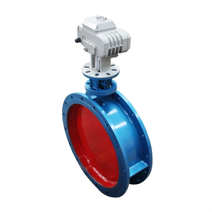 Flange Air Duct Control Motorized Damper Valve