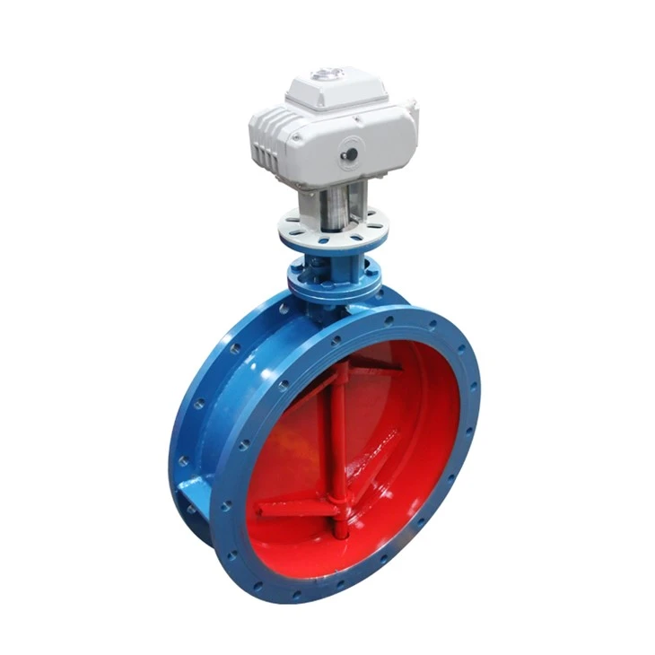 Flange Air Duct Control Motorized Damper Valve