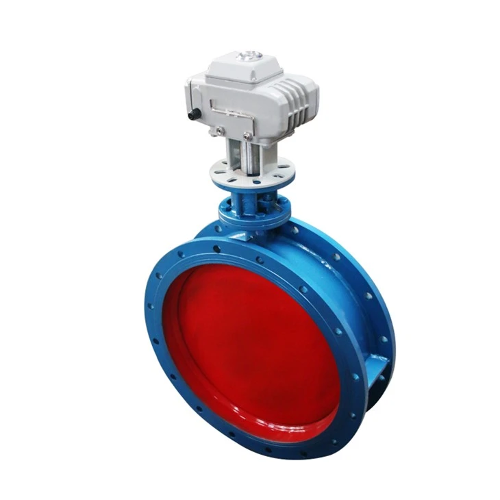 Flange Air Duct Control Motorized Damper Valve