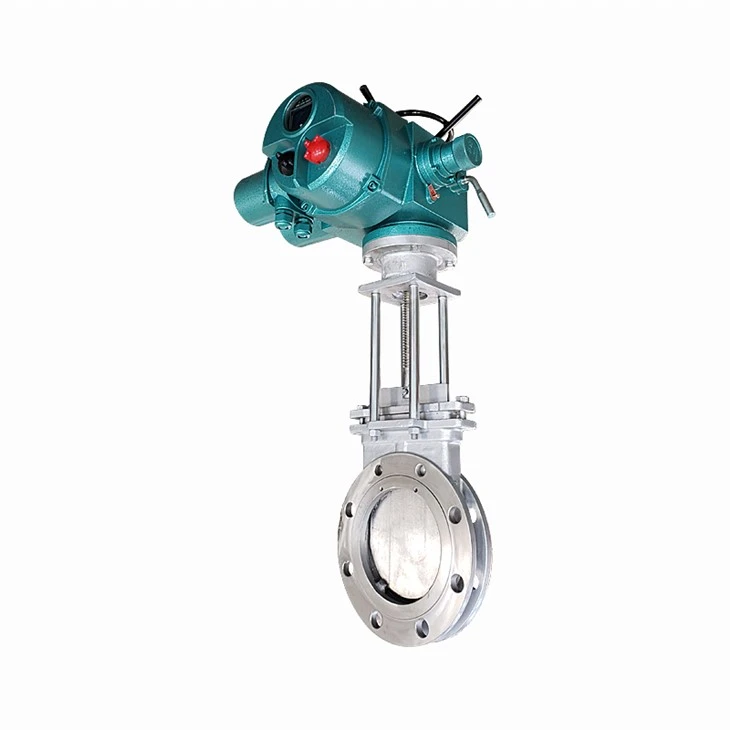 Modulating Water Flow Remote Control Knife Gate Valve