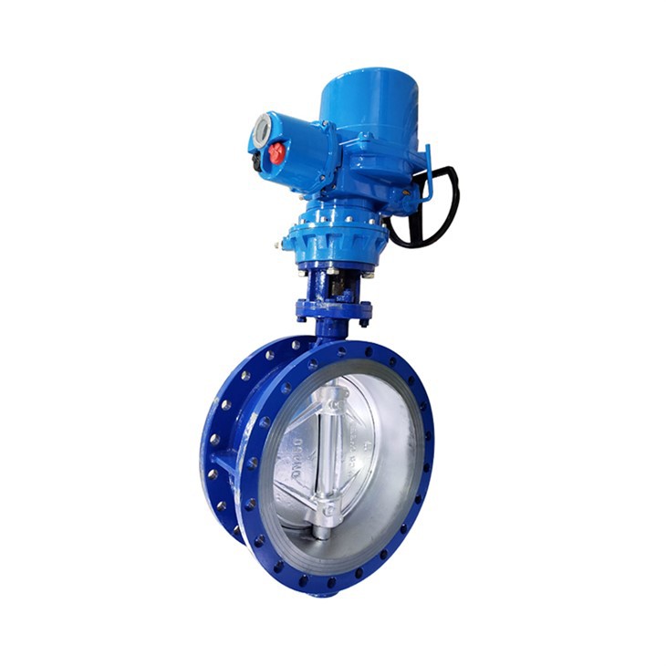 DN450 Flange Metal Seal Butterfly Valve